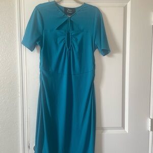 Nina Parker Long Bodycon Ribbed Cutout dress